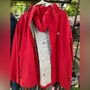 Men’s M red sports shell Eastern Mountain Sports